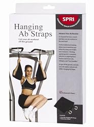 SPRI 8-Inch Hanging Ab Straps
