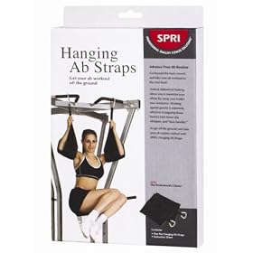 SPRI 8-Inch Hanging Ab Straps