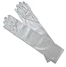 Girls Long Satin Gloves - Long Child Size Girls Formal Gloves - Bridal Flower Girl or Pageant