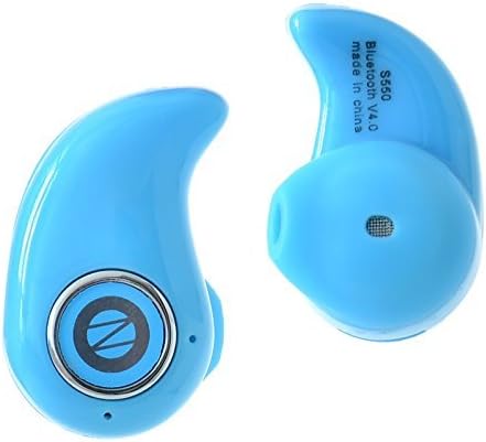 Simon Birch Bluetooth 4.0 Headphone Headset Mini Invisible Ultra-small S550 Earphone for iPhone Android Smartphone (Blue)