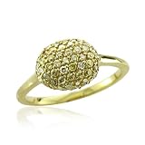 41 lJv2SHvL. SL160  14k Yellow Gold Pebble Natural Fancy Yellow Diamond Ring 0.80 carat