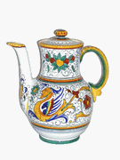 Raffaellesco Spherical Coffee Pot - Made in Italy by Grazia
