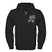 Artsmith, Inc. Zip Hoodie (Dark) Sock It To Cancer – Cancer Awareness Pink Ribbon