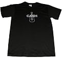 Johnny Cash/Guitar 80's Retro Vintage T-Shirts White Printing (Adult - Multiple Sizes and Colors Available)