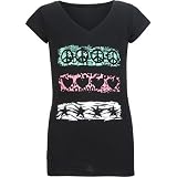 FULL TILT Born Free Girls Tee - Black