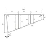 パナソニック 風呂ふた GKU71MKN5M 820×1620mm