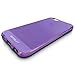 Minisuit Frost TPU Slim Rubber Grip Case for iPhone 6, 6S (Purple)