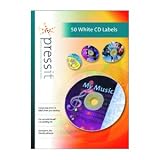 PressIT DVD/CD Labels/white 50pk