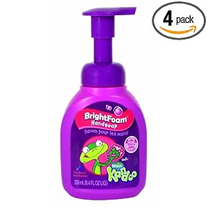 Pampers-Kandoo-BrightFoam-Handsoap-Funny-Berry-Scent-8-4-Fluid-Ounce-Pump-Pack-of-4-