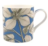 Churchill China Sanderson, Etching & Roses Cobalt Earth Mug