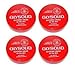 Glysolid Glycerin Cream Four Jars - 3.38 Oz (100 Ml) Each Plus Plus 2 - 1 Oz. Travel Tubes