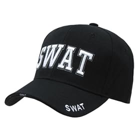 9722	SWAT Raised Embroidery Cap (Adj.)
