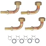 三栄水栓[SANEI] バス用品・空調通気用品 追焚配管部品 ペア樹脂管L金具セット 【T421-14S-12A】