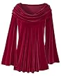 Velour swing top