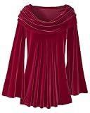 Velour swing top