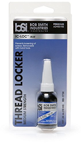 Bob Smith Industries BSI-171 Blue IC-LOC Medium Strength Thread Locker, 0.34 fl. oz.