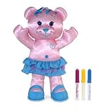 Doodle Bear Large w/ Washable Marker Penny - Dazzlin Makeover Bear