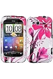 HTC Marvel / Wildfire S Graphic Case - Pink Splash (Package include a HandH ....
