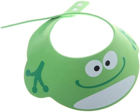 Askformore Baby Cartoon Cute Adjustable Shower Cap Hat Bathroom Shampoo Bath Visor Thick (Green)