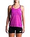 Nike Womens Dri-FIT¿ Cool Breeze Strappy Tank Top Fuchsia Flash/Reflective Silver LG