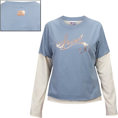 Buy Chase Authentics Tony Stewart Ladies Long Sleeve Layered Tee by Chase Authentics