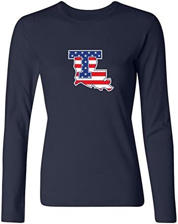 Women's College Football Team Conference Usa Louisiana Tech Bulldogs Logo Long Sleeves T-Shirts