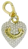 Juicy Couture Silver Puff Heart Charm