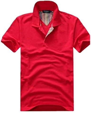 T Shirt Sport Short Sleeve Plainmens for women Red Size XL
