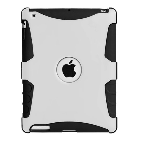 Seidio ACTIVE Case for Use with Apple iPad 2 and new iPad (3rd generation) - Glossy White (CSK5IPD2-GL)