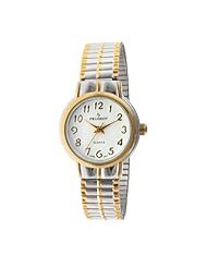 Peugeot Womens 412TT Two-Tone Round Expansion Watch