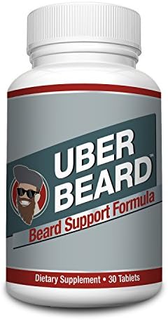 UberBeard - Beard Growth and Support Supplement - 30 Tablets