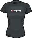 I Heart (Love) Peyton Women's Tee Shirt in 6 Colors Small thru XXL