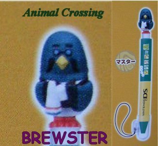 Childrens Toyshop  Toys : Nintendo DS Animal Crossing PDA Stylus Pen - Brewster (Version 2)