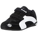 Dockers 227202, Unisex - Kinder Sneaker Schuhe, schwarz, (schwarz/weiss 48)