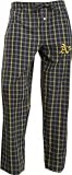 Oakland Athletics Division Plaid Woven Pants - X-Large