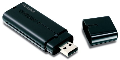 TRENDnet 300 Mbps Dual Band Wireless N USB 2.0 Adapter TEW-664UB (Black)