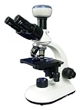 Electronics : GX Microscopes L1500B HBG Microscope Biological Upright Binocular High Power (x40-x1000) Transmitted Illumination