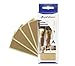 Phiten X30 Titanium Power Tape Precut - Water-Resistant Kinesiology Tape for Muscle, Knee, Elbow, Shoulder, and Joint Support - Professional Sports Therapeutic Athletic Kinesio Tape - 15 Strips