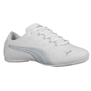 PUMA Women's Soleil V2 Women's Sneaker,White/PUMA Silver,10.5 B US