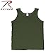 Rothco Tank Top - Comfort and Durability (US, Alpha, Medium, Regular, Regular, Olive Drab)