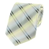 Pastel Plaid Design New Silk Necktie