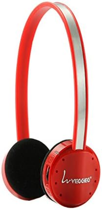 ZERD VEGGIEG V6300 Perfect Sound Portable Sports Running Headphones Wireless Bluetooth V4.0 + EDR Headset Handsfree Music Wireless Headphone RED