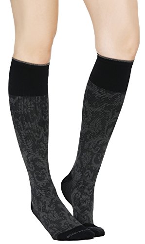 Paisley Compression Socks Womens & Mens - Pair of Medical Grade 20-30 mmHg Graduated Sock Support Stockings - Ideal for Running & Athletic Wear, Pregnancy/Maternity, Flight & Travel