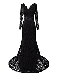 A-line Lace Evening Dress/Prom Dress 