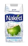 Naked 100% Naked Coconut Water, 11.2-Ounce Containers (Pack of 12)