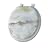 Mayfair 1365EC 000 Soft Series Roman Marble Toilet Seat with Easy-Clean Hinges, Round, White