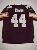 John Riggins hand Signed Autographed Authentic Washington Redskins Reebok Jersey