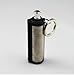 Yeahgoshopping Survival Camping Hiking Emergency Fire Starter Flint Match Lighter Keychain - Black