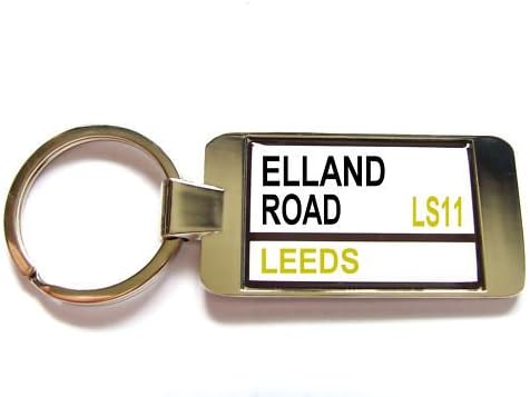 Leeds Soccer Stadium Street Sign Keychain