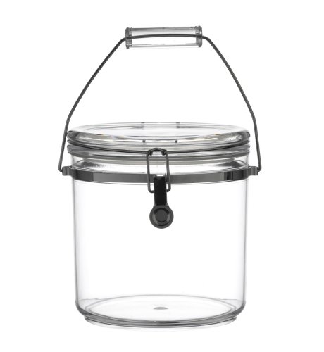 Large Clear Plastic Biscuit Barrel